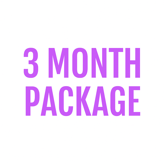 3 Month Package